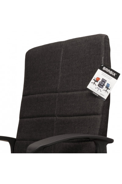 Кресло офисное Brabix Focus EX-518 ткань, черное 531575 Кресло офисное Brabix Focus EX-518 ткань, черное 531575