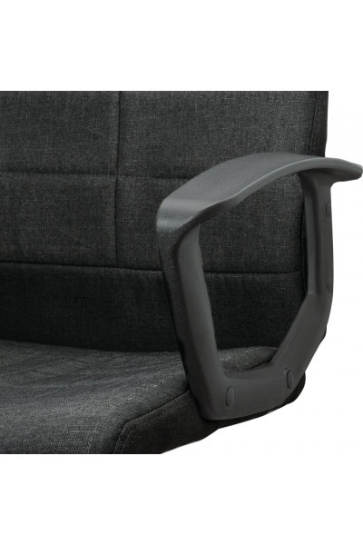 Кресло офисное Brabix Focus EX-518 ткань, черное 531575 Кресло офисное Brabix Focus EX-518 ткань, черное 531575