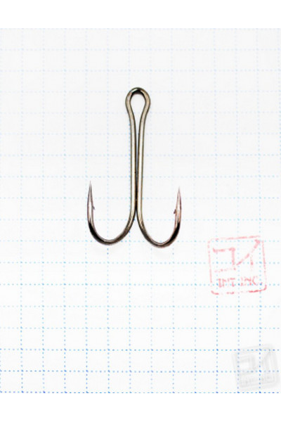 Крючок Koi Short Double Hook № 2/0 , BN, двойник (10 шт.) KH2311-2/0BN