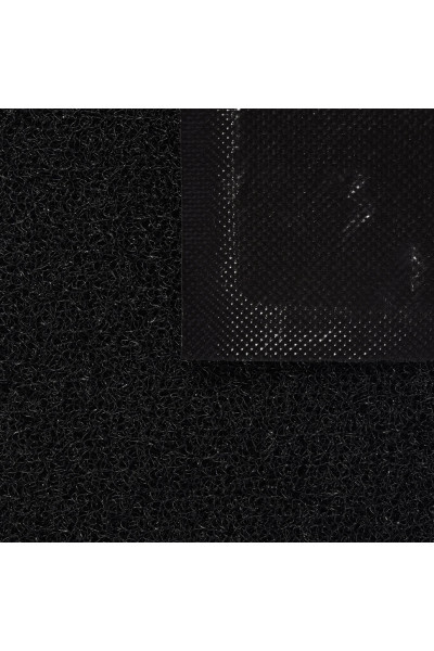 Коврик придверный пористый Vortex 50х70 см черный 22186