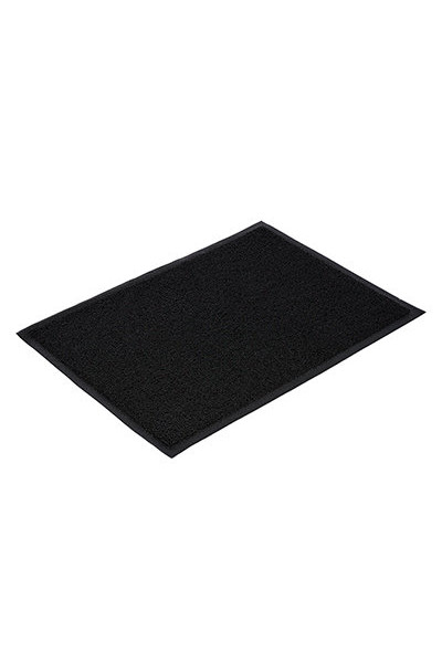 Коврик придверный пористый Vortex 50х70 см черный 22186