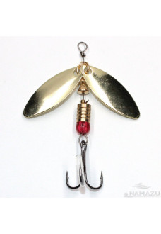 Блесна Namazu Supreme Master, 8 г, цвет 02 (латунь) N-SM8-02