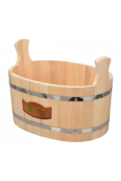 Ушат шайка для бани Банные Штучки С легким паром, липа 15 л 31200 Ушат шайка для бани Банные Штучки С легким паром, липа 15 л 31200