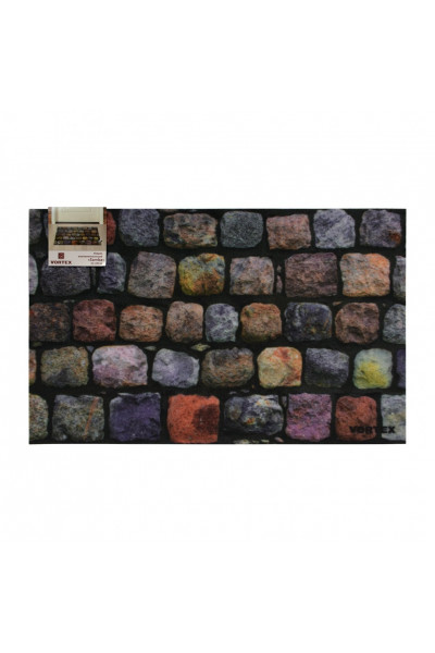 Коврик влаговпитывающий Vortex Samba Мостовая 50х80 см 24218 Коврик влаговпитывающий Vortex Samba Мостовая 50х80 см 24218