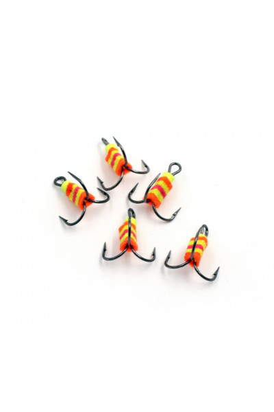 Крючок тройник Яман Факел № 10 (5 шт.) Я-ТК21 Крючок тройник Яман Факел № 10 (5 шт.) Я-ТК21