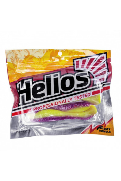 Виброхвост Helios Chubby 3,55/9 см, цвет Fio & Acid lemon 5 шт HS-4-027 Виброхвост Helios Chubby 3,55/9 см, цвет Fio & Acid lemon 5 шт HS-4-027