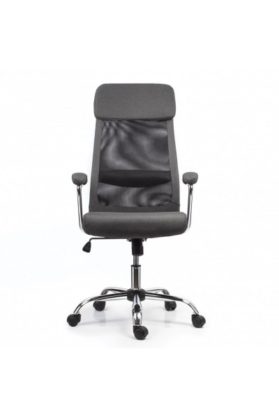 Кресло офисное Brabix Flight EX-540 ткань/сетка, серое 531848 Кресло офисное Brabix Flight EX-540 ткань/сетка, серое 531848