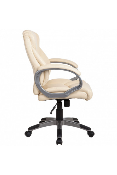 Кресло руководителя Brabix Eldorado EX-504 экокожа, бежевое 531167 Кресло руководителя Brabix Eldorado EX-504 экокожа, бежевое 531167