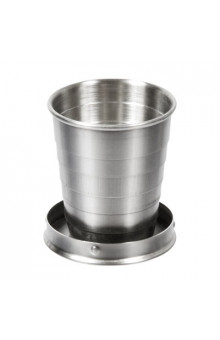 Стакан складной в чехле Boyscout 140 мл сталь 61133