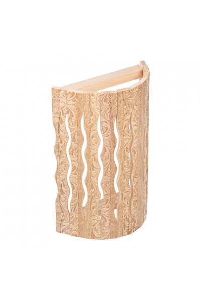 Абажур для светильника Банные Штучки угловой с орнаментом Цветы 33420