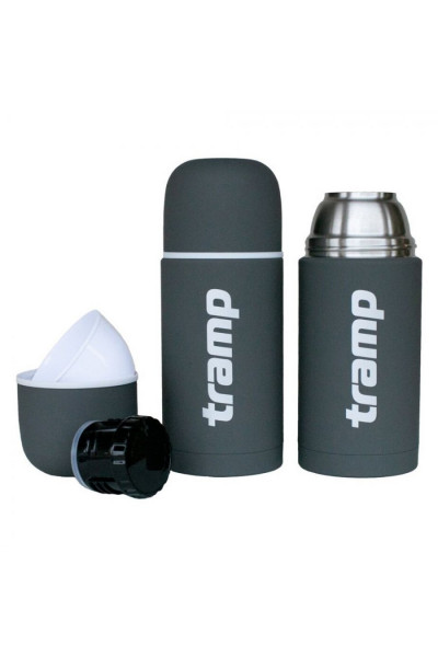 Термос Tramp Soft Touch 0,75 л серый TRC-108 Термос Tramp Soft Touch 0,75 л серый TRC-108