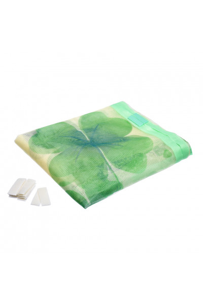 Противомоскитная сетка Help штора на дверь с рисунком, магнитами и крепежом 2 шт 80006 Противомоскитная сетка Help штора на дверь с рисунком, магнитами и крепежом 2 шт 80006