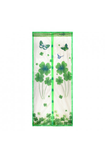 Противомоскитная сетка Help штора на дверь с рисунком, магнитами и крепежом 2 шт 80006 Противомоскитная сетка Help штора на дверь с рисунком, магнитами и крепежом 2 шт 80006