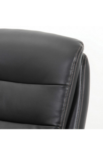 Кресло руководителя Brabix Premium Heavy Duty HD-004 до 200 кг, экокожа, черное 531942 Кресло руководителя Brabix Premium Heavy Duty HD-004 до 200 кг, экокожа, черное 531942