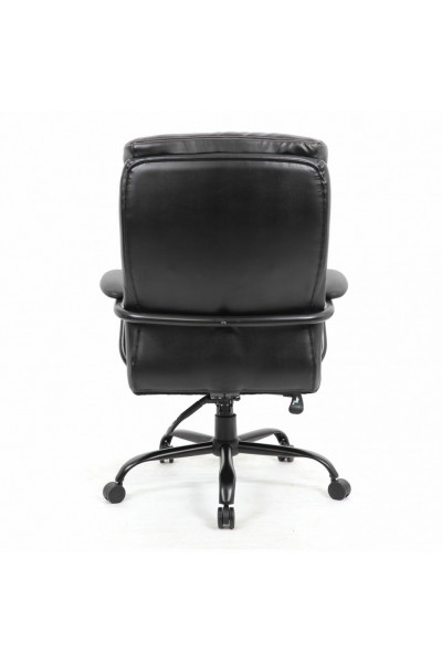 Кресло руководителя Brabix Premium Heavy Duty HD-004 до 200 кг, экокожа, черное 531942 Кресло руководителя Brabix Premium Heavy Duty HD-004 до 200 кг, экокожа, черное 531942