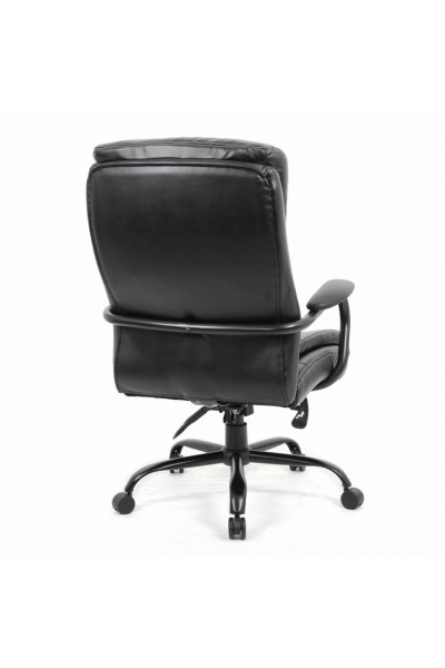 Кресло руководителя Brabix Premium Heavy Duty HD-004 до 200 кг, экокожа, черное 531942 Кресло руководителя Brabix Premium Heavy Duty HD-004 до 200 кг, экокожа, черное 531942