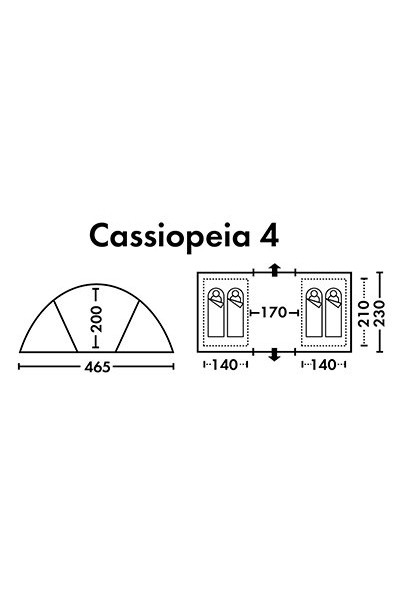 Палатка FHM Cassiopeia 4 Палатка FHM Cassiopeia 4