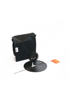 Набор жерлиц оснащенных 5 шт подставка 210 мм, катушка 90 мм, стойка алюминий 6-12-0016