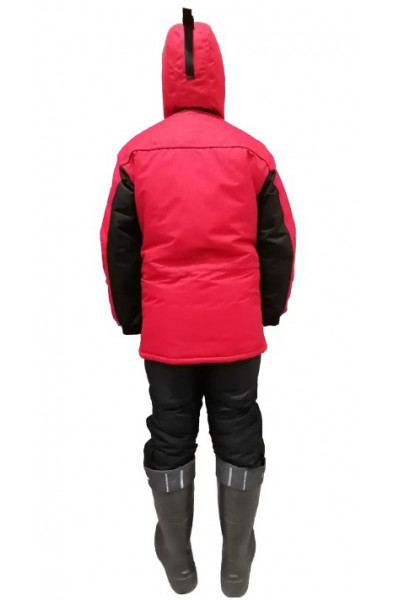 Зимний костюм для рыбалки Canadian Camper Snow Lake Pro цвет Black/Red Зимний костюм для рыбалки Canadian Camper Snow Lake Pro цвет Black/Red