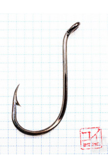 Крючок Koi Beak-Ring № 10/0 , BN (5 шт.) KH7141-10/0BN