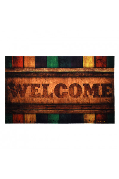 Коврик влаговпитывающий Vortex Samba Welcome 50х80 см 24154 Коврик влаговпитывающий Vortex Samba Welcome 50х80 см 24154