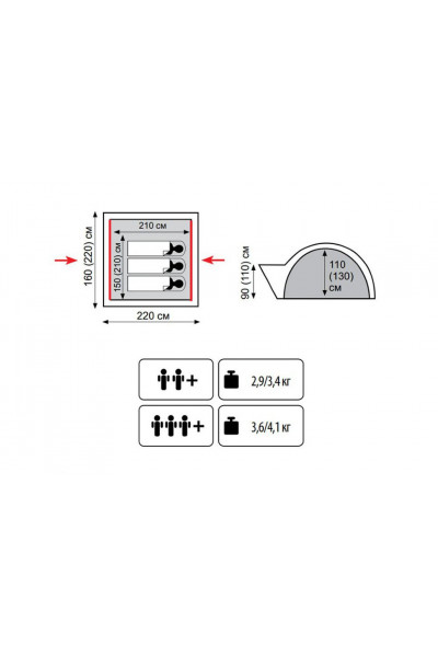 Палатка Tramp Lite Wonder 2 Палатка Tramp Lite Wonder 2