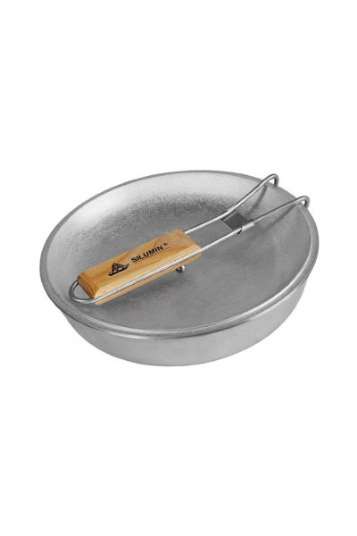 Сковорода с крышкой и складной ручкой Силумин 2,2л d240 (БС24торк)