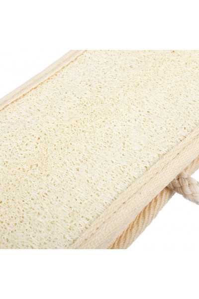 Мочалка из люфы Банные Штучки лента с сегментами с хлопком 40007 Мочалка из люфы Банные Штучки лента с сегментами с хлопком 40007