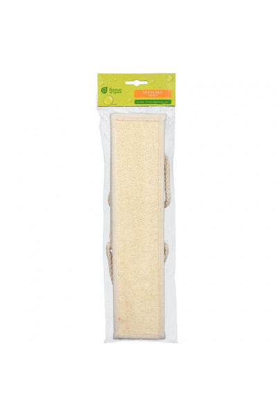 Мочалка из люфы Банные Штучки лента с сегментами с хлопком 40007 Мочалка из люфы Банные Штучки лента с сегментами с хлопком 40007