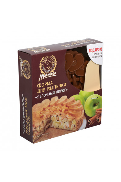Форма силиконовая для выпечки Marmiton Яблочный пирог 17224