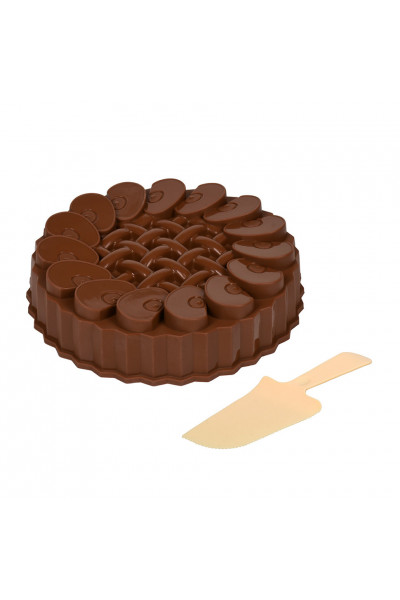 Форма силиконовая для выпечки Marmiton Яблочный пирог 17224 Форма силиконовая для выпечки Marmiton Яблочный пирог 17224