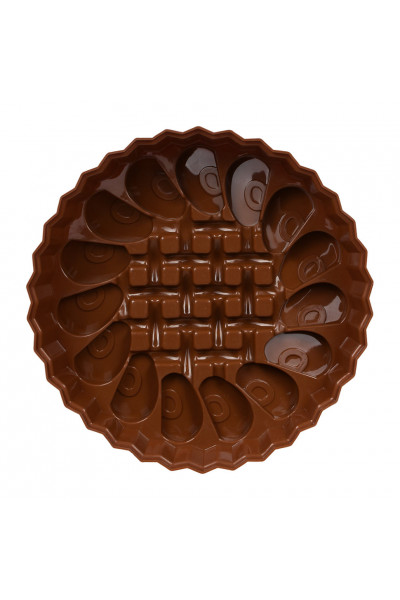 Форма силиконовая для выпечки Marmiton Яблочный пирог 17224 Форма силиконовая для выпечки Marmiton Яблочный пирог 17224