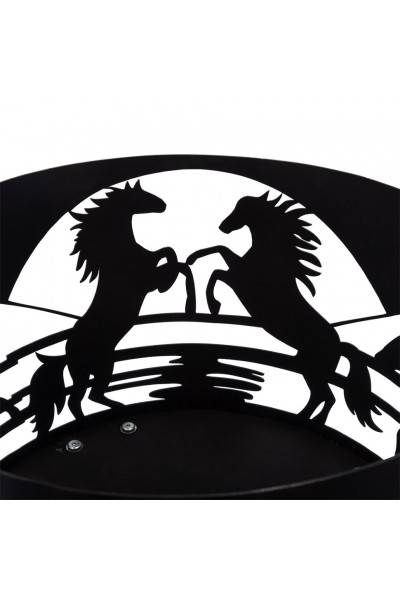 Очаг для костра Boyscout Кони d45 см 61296 Очаг для костра Boyscout Кони d45 см 61296