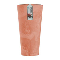 Кашпо для цветов Tubus Slim Beton Effect DTUS400E-R624 (35/64 л) 2 предмета