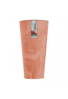 Кашпо для цветов Tubus Slim Beton Effect DTUS400E-R624 (35/64 л) 2 предмета