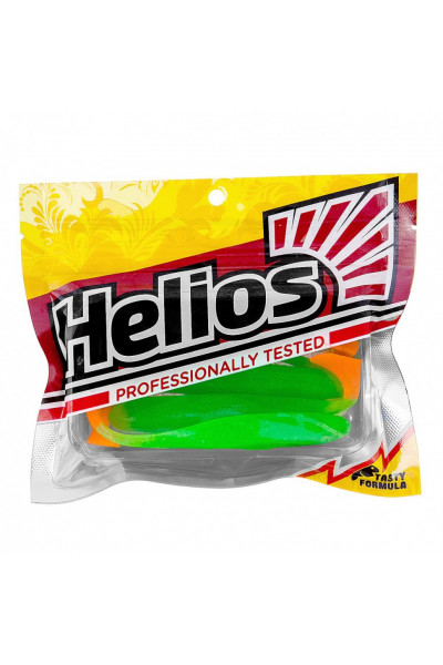 Виброхвост Helios Jumbo 4,95/12.5 см, цвет Lime & Orange 5 шт HS-7-020 Виброхвост Helios Jumbo 4,95/12.5 см, цвет Lime & Orange 5 шт HS-7-020
