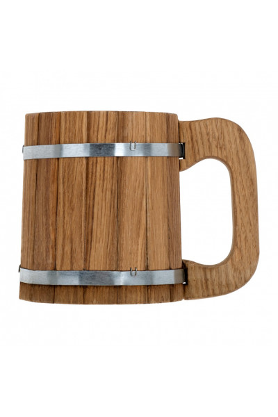 Кружка бондарная Банные Штучки дуб 0,5 л 33373 Кружка бондарная Банные Штучки дуб 0,5 л 33373