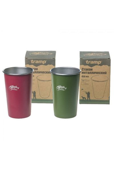 Стакан Tramp 450мл красный TRC-099 Стакан Tramp 450мл красный TRC-099