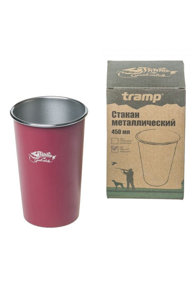 Стакан Tramp 450мл красный TRC-099 Стакан Tramp 450мл красный TRC-099