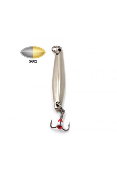 Блесна зимняя Namazu W-crunch, размер 54.5 мм, 8 г, цвет S602 N-VWC8-602 Блесна зимняя Namazu W-crunch, размер 54.5 мм, 8 г, цвет S602 N-VWC8-602