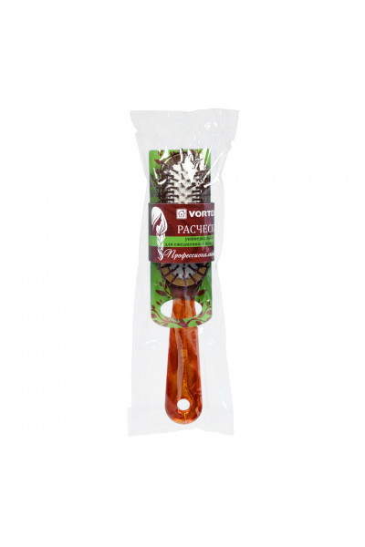 Расческа пластиковая массажная Vortex Прямоугольник 21,5 см 51054