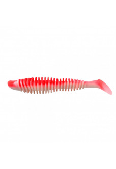 Виброхвост Yaman PRO Arris Shad, р.2,5 inch, цвет #27 - Red White (уп. 7 шт.) YP-AS25-27