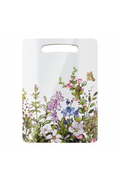 Доска разделочная Marmiton Цветы, дерево 29х21 см 17386 Доска разделочная Marmiton Цветы, дерево 29х21 см 17386