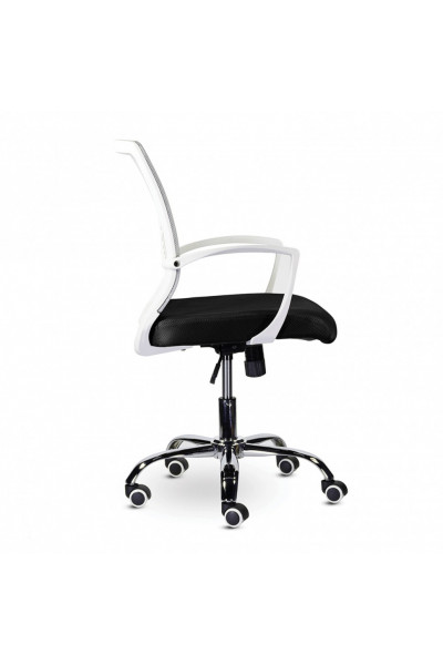 Кресло офисное Brabix Wings MG-306 ткань/сетка, черно-серое 532010 Кресло офисное Brabix Wings MG-306 ткань/сетка, черно-серое 532010