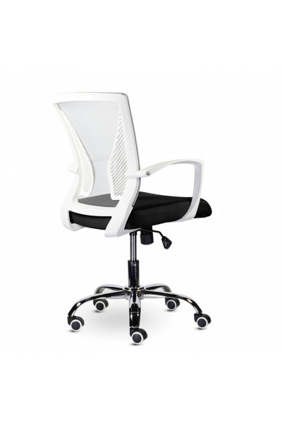 Кресло офисное Brabix Wings MG-306 ткань/сетка, черно-серое 532010 Кресло офисное Brabix Wings MG-306 ткань/сетка, черно-серое 532010