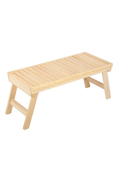 Лавочка складная Банные Штучки сосна 103x42х38 см 32214