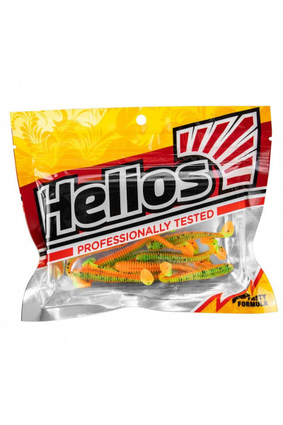 Виброхвост Helios Liny Catcher 2,35/6 см, цвет Pepper Green & Orange 12 шт HS-5-018 Виброхвост Helios Liny Catcher 2,35/6 см, цвет Pepper Green & Orange 12 шт HS-5-018