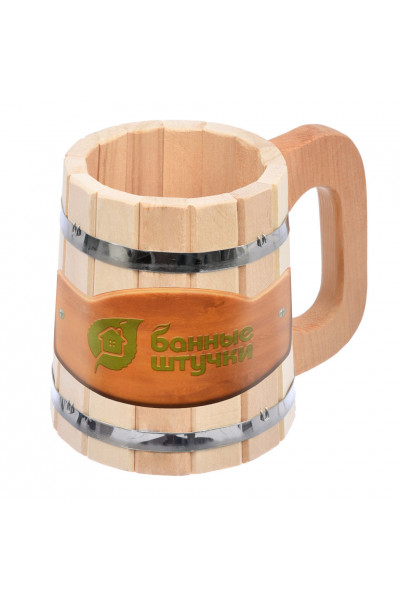 Кружка бондарная Банные Штучки липа 0,5 л 3720