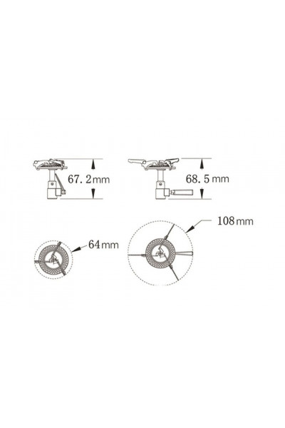 Газовая горелка Tramp TRG-048 Газовая горелка Tramp TRG-048