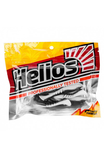 Виброхвост Helios Slash 2,64/6,7 см, цвет Black & White 10 шт HS-19-023 Виброхвост Helios Slash 2,64/6,7 см, цвет Black & White 10 шт HS-19-023